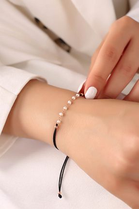 دستبند نقره قرمز زنانه 925 عیار SARIASLAN - کد 315856604