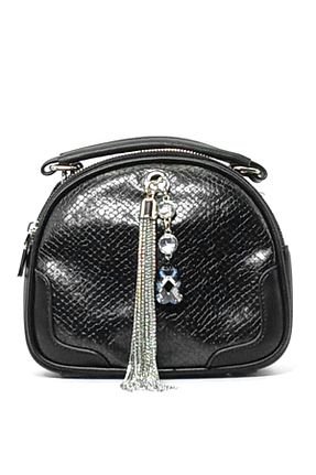 کیف دوشی مشکی زنانه چرم مصنوعی KRISTE BELL - کد 299729696