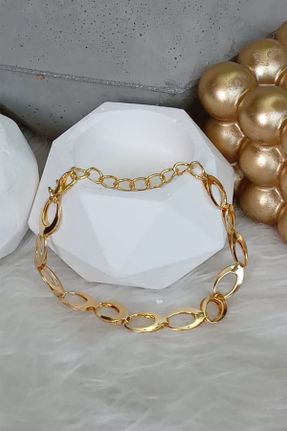 خلخال جواهری طلائی زنانه فولاد ( استیل ) کد 305835304