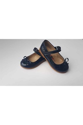 بابت سرمه ای بچه گانه چرم لاکی AKTAŞ ORTOPEDİ - کد 194513075