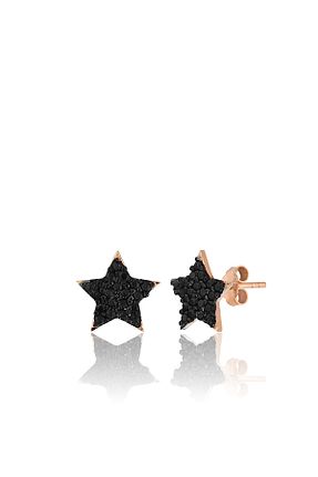 گوشواره نقره زرشکی زنانه 925 عیار Zanaatsilver - کد 316059679