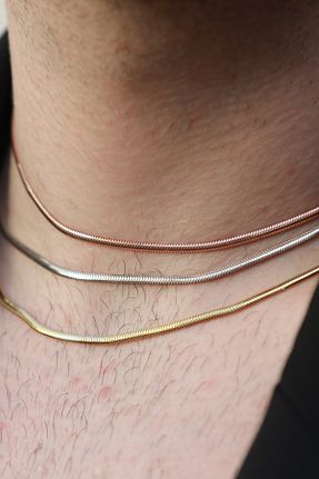 گردنبند نقره طلائی زنانه 925 عیار eddiajewellery - کد 314503612