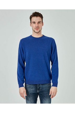 پلیور سرمه ای مردانه ساده United Colors of Benetton - کد 78470732