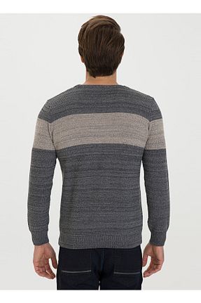 پلیور طوسی مردانه ساده U.S. Polo Assn. - کد 655583041