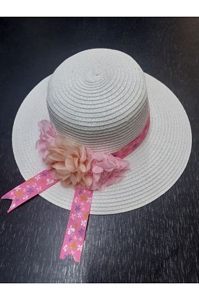 کلاه سفید بچه گانه Kardelen Butik Denizli - کد 315497578