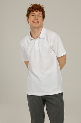 تیشرت سفید مردانه رگولار Lumberjack - کد 316164070