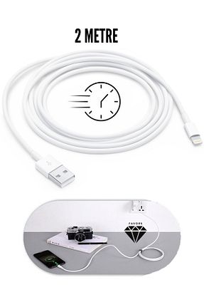 کابل شارژر سفید Favors - کد 316230253