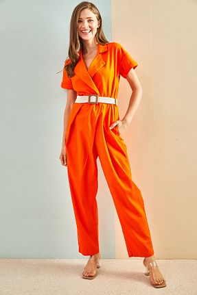سرهمی نارنجی زنانه آستین استاندارد Bianco Lucci - کد 310761180