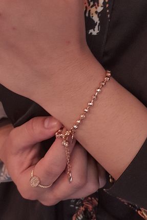 دستبند استیل (فولاد) صورتی زنانه استیل ضد زنگ Zaradise Accessories - کد 316960607