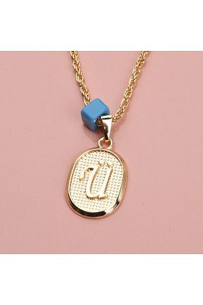 گردنبند استیل ( فولاد ) طلائی زنانه استیل (فولاد) idolavm - کد 317260520