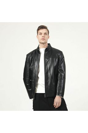 کاپشن مشکی مردانه رگولار Dericlub - کد 45625500