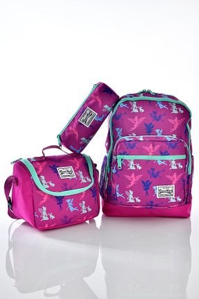 کیف مدرسه صورتی بچه گانه پارچه ای Coral High - کد 44836981