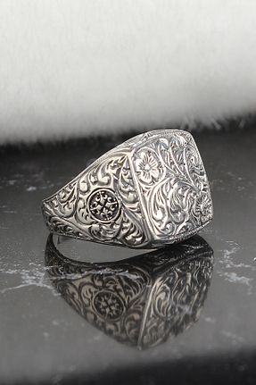 انگشتر نقره مردانه 925 عیار KsrModa - کد 37354698