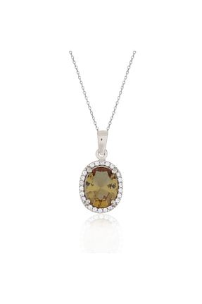 گردنبند نقره رنگی زنانه 925 عیار Silveranka - کد 316191901