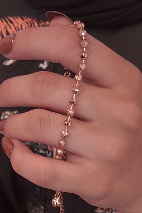 دستبند استیل (فولاد) صورتی زنانه استیل ضد زنگ Zaradise Accessories - کد 316960607