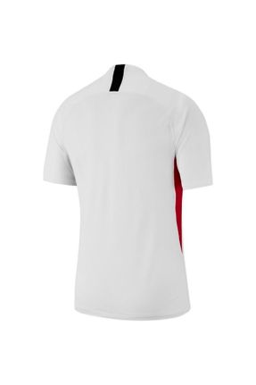 تی شرت سفید مردانه اسلیم فیت یقه هفت پلی استر تکی پوشاک ورزشی کد 6982981