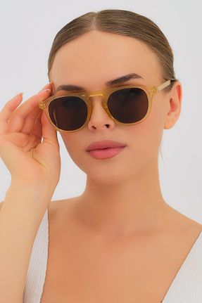 عینک آفتابی مشکی زنانه 50 UV400 استخوان کد 94212674