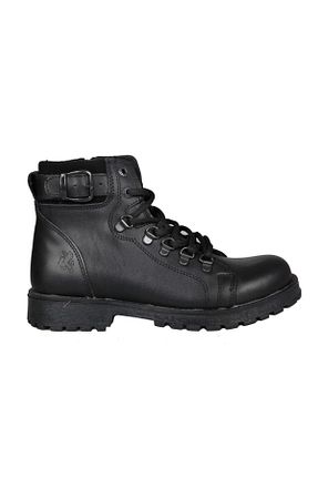 بوت / نیم بوت مشکی زنانه چرم خالص Raker - کد 66856270