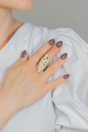 انگشتر جواهر سفید زنانه کد 316172580