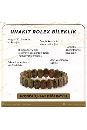 دستبند جواهر رنگی زنانه سنگ طبیعی OSMANLI DEĞERLİ TAŞ - کد 200027482