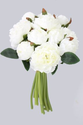 گل مصنوعی سفید کد 129315385