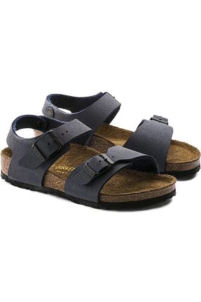 صندل آبی بچه گانه پاشنه تخت Birkenstock - کد 317256677