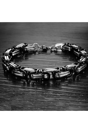 دستبند استیل (فولاد) مشکی زنانه استیل (فولاد) THE Gifts - کد 317269531