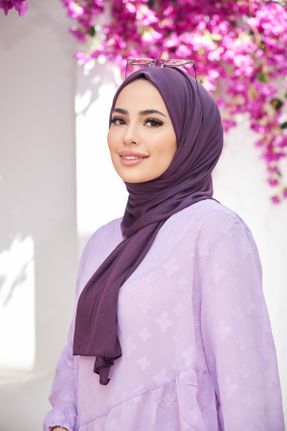 شال بنفش زنانه ویسکون کد 317792788