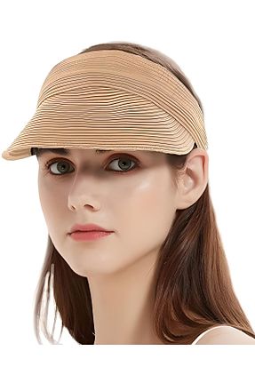 کلاه بژ زنانه حصیر Kardelen Butik Denizli - کد 317845734
