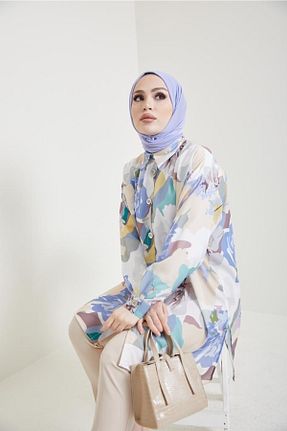 تونیک حجاب بژ زنانه بافتنی benguen - کد 318308016