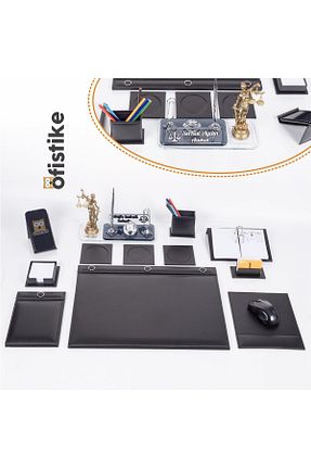 ست رومیزی اداری مشکی Ofistike - کد 106865619
