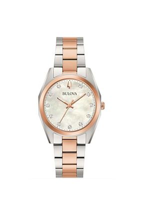ساعت مچی طوسی زنانه 31-35 میلی متر Bulova - کد 344326541