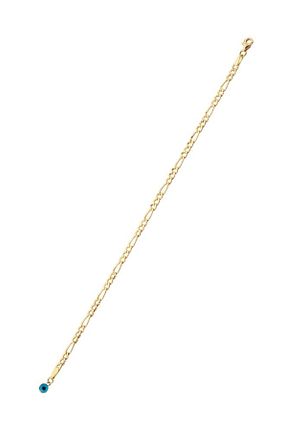 دستبند طلا زرد زنانه 14 عیار myorogold - کد 317781555