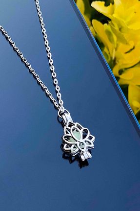 گردنبند جواهر زنانه روکش نقره TREND COLLECTİON - کد 318523596