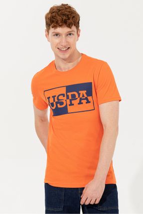 تی شرت نارنجی مردانه کد 315939001