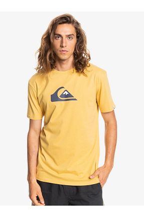 تیشرت اسپرت زرد مردانه Fitted Quiksilver - کد 269499241