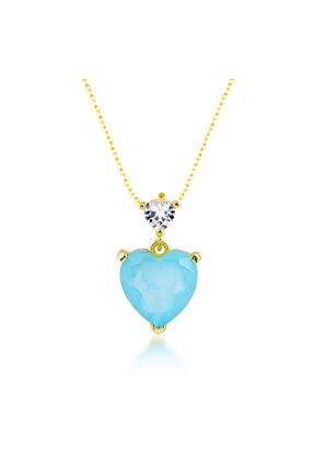 گردنبند نقره سرمه ای زنانه 925 عیار Marshmello Silver & Jewelry - کد 320279753