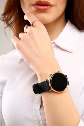 ساعت مچی مشکی زنانه 36-40 میلی متر İSTLİV - کد 261671079