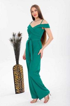 سرهمی سبز زنانه بدون آستین COOLGİRLS - کد 320034327