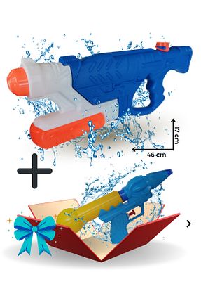 تفنگ آب پاش اسباب بازی سرمه ای کد 321493682