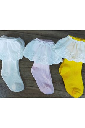 جوراب نباتی بچه گانه پنبه ای ÖZKARDEŞLER BABY - کد 320028678