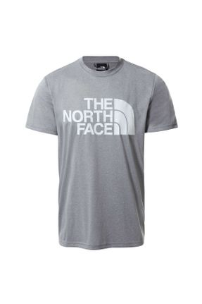 تی شرت طوسی مردانه رگولار پارچه ای کد 250153050