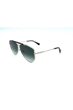 عینک آفتابی طلائی زنانه UV400 Salvatore Ferragamo - کد 320689432