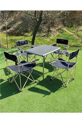 ست صندلی و میز کمپ مشکی campout - کد 320853962