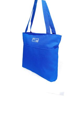 کیف دوشی آبی زنانه پارچه ای Hanselis - کد 321279122