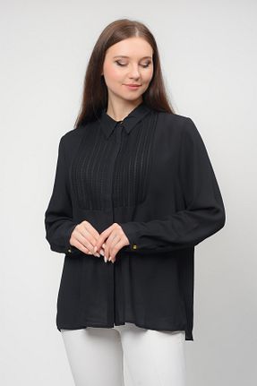 پیراهن سایز بزرگ مشکی زنانه سایز بزرگ TUSSE - کد 322470047