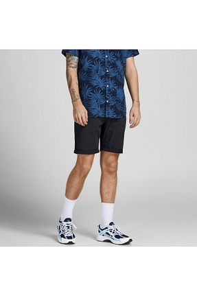 شلوارک و برمودا مشکی مردانه رگولار Jack & Jones - کد 276695168