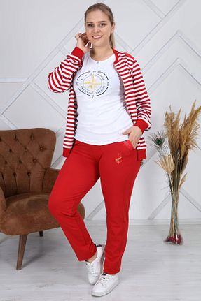ست کرمکن اسپرت قرمز زنانه Ter Tutmayan WND SPORT - کد 322255026