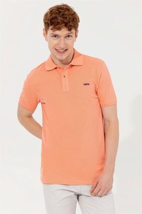 تی شرت نارنجی مردانه رگولار کد 322267293