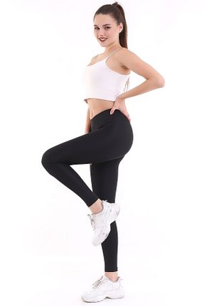 ساق شلواری اسپرت مشکی زنانه بلند Self Clothing - کد 322090875